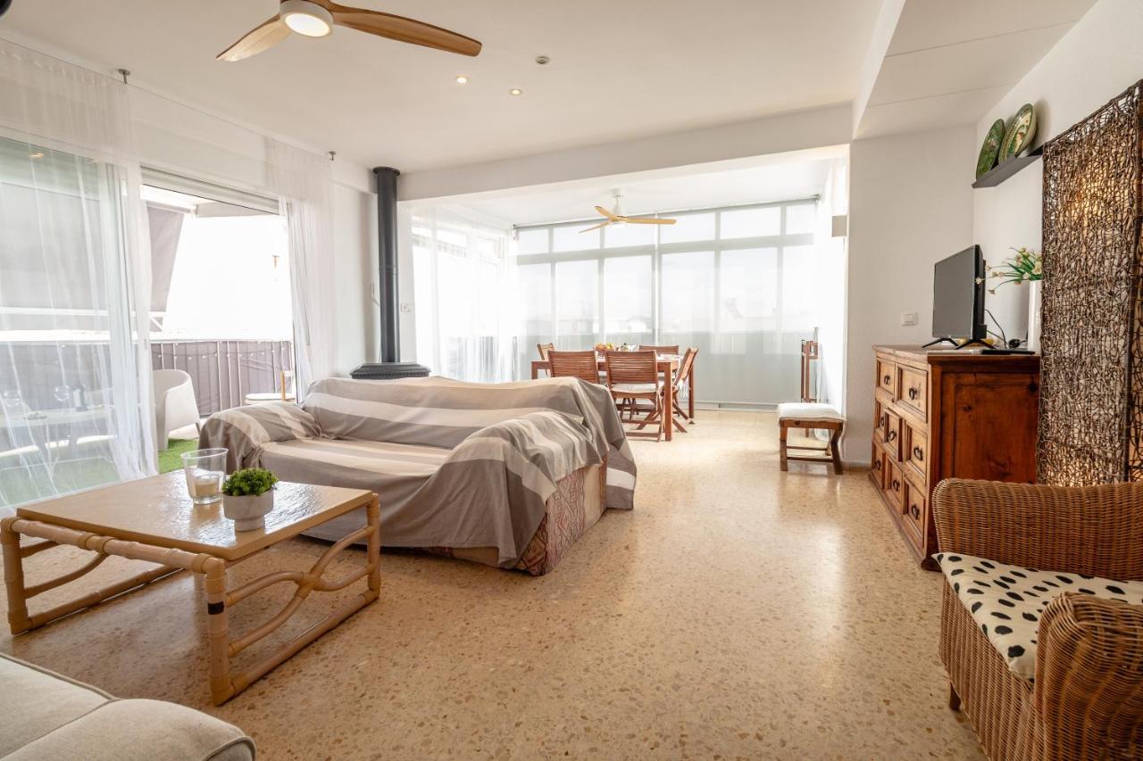 Super Apartamento A Un Paso Del Mar Oliva Εξωτερικό φωτογραφία